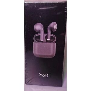 Pro 5 Black Wireless Earbuds